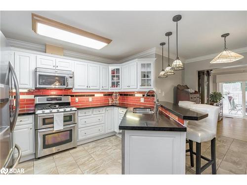 72 Oxley Drive, Penetanguishene, ON - Indoor Photo Showing Kitchen With Double Sink