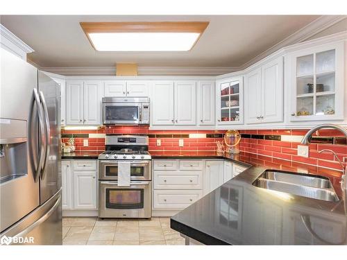 72 Oxley Drive, Penetanguishene, ON - Indoor Photo Showing Kitchen With Double Sink