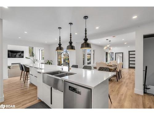 477 Fairview Street, New Hamburg, ON - Indoor Photo Showing Kitchen With Double Sink With Upgraded Kitchen