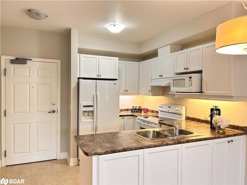 307-91 Raglan Street Street, Collingwood, ON - Indoor Photo Showing Kitchen With Double Sink