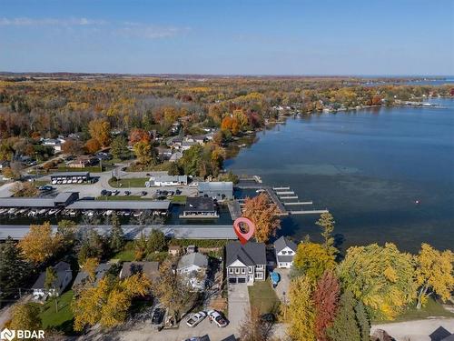 1114 Stoney Point Road, Lefroy, ON - Outdoor With Body Of Water With View