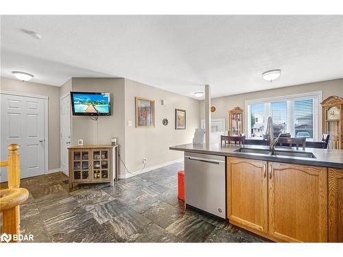 57 Downing Crescent, Barrie, ON - Indoor Photo Showing Kitchen With Double Sink