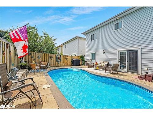 57 Downing Crescent, Barrie, ON - Outdoor With In Ground Pool With Backyard With Exterior