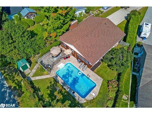 121 Queen Street Street, Fenelon Falls, ON - Outdoor With In Ground Pool With View