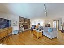 121 Queen Street Street, Fenelon Falls, ON  - Indoor Photo Showing Living Room With Fireplace 