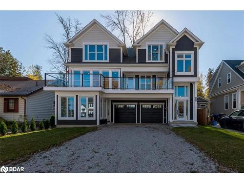 1117 Stoney Point Road, Lefroy, ON - Outdoor With Balcony With Facade