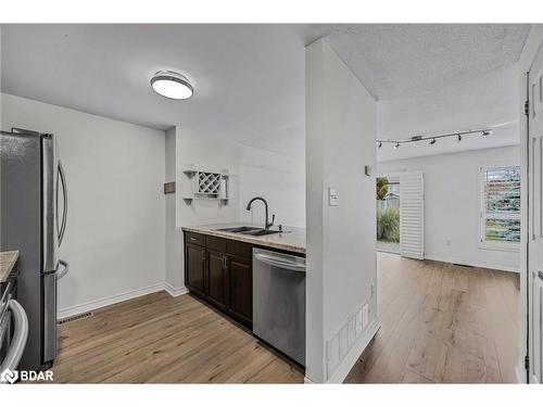 28 Monarchy Street, Barrie, ON - Indoor Photo Showing Kitchen With Double Sink