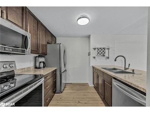 28 Monarchy Street, Barrie, ON - Indoor Photo Showing Kitchen With Double Sink