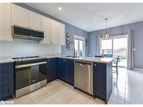 66 Atlantis Drive Drive, Orillia, ON - Indoor Photo Showing Kitchen With Double Sink