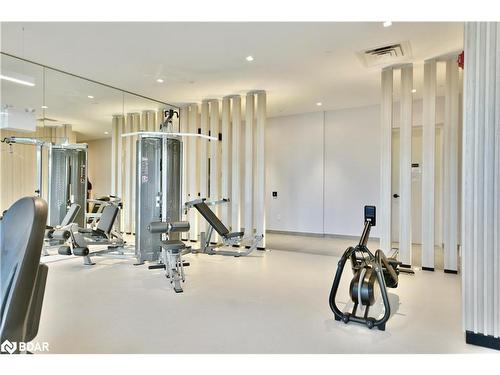 702-185 Dunlop Street East, Barrie, ON - Indoor Photo Showing Gym Room