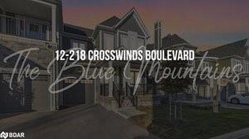 12-218 Crosswinds Boulevard, The Blue Mountains, ON - Outdoor