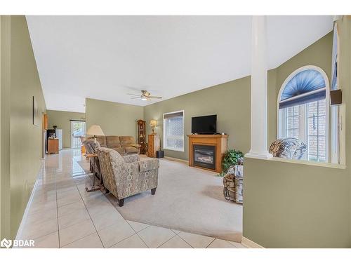 1917 Romina Court, Innisfil, ON - Indoor With Fireplace