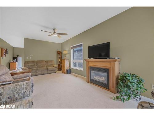 1917 Romina Court, Innisfil, ON - Indoor Photo Showing Living Room With Fireplace