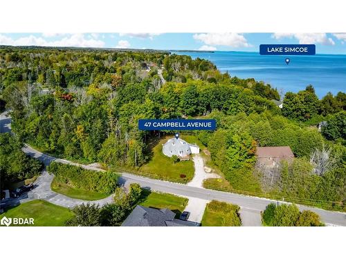 47 Campbell Avenue, Oro-Medonte, ON - Outdoor With Body Of Water With View