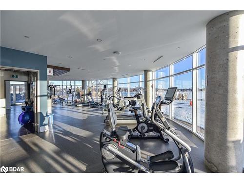 605-80 Orchard Point Road, Orillia, ON - Indoor Photo Showing Gym Room