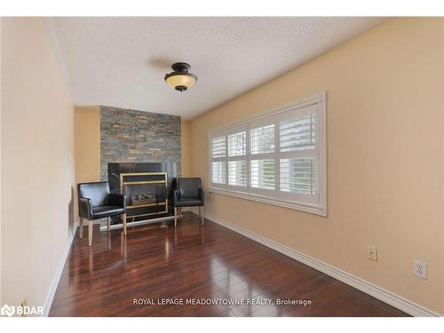 2857 Termini Terrace, Mississauga, ON - Indoor With Fireplace