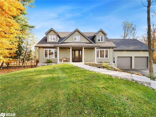 129 Bass Line, Oro-Medonte, ON - Outdoor With Deck Patio Veranda With Facade