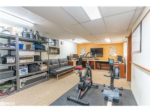 1166 Sunnidale Road, Springwater, ON - Indoor Photo Showing Gym Room