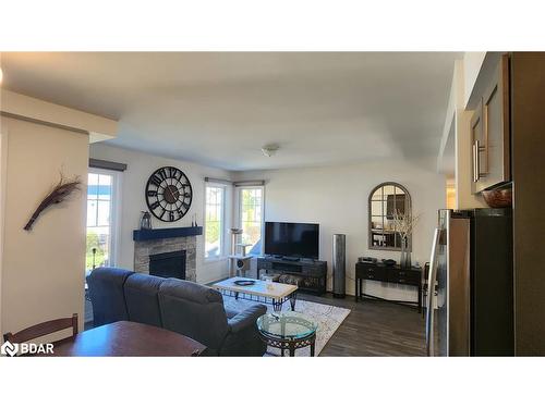 37 Marina Village Drive, Port Severn, ON - Indoor Photo Showing Living Room With Fireplace