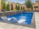 51 Cameron Street, Springwater, ON  - Outdoor With In Ground Pool 