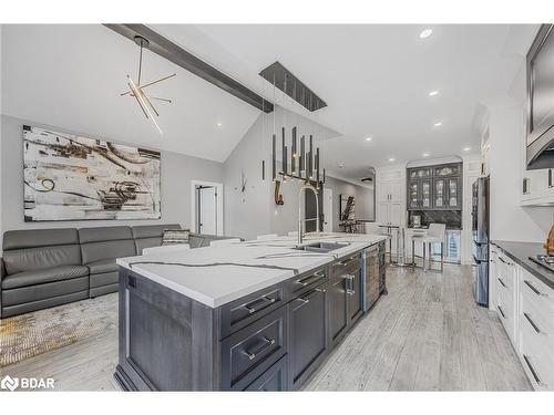 51 Cameron Street, Springwater, ON - Indoor Photo Showing Kitchen With Upgraded Kitchen