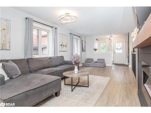 72 Gore Drive, Barrie, ON - Indoor Photo Showing Living Room With Fireplace