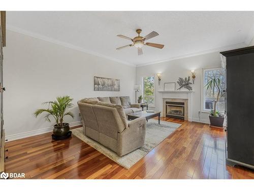 473 Haines Street, Beeton, ON - Indoor Photo Showing Living Room With Fireplace