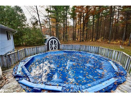 20 Coulter Lane, Bracebridge, ON - Outdoor With Above Ground Pool