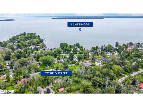 677 Reid Street, Innisfil, ON - Outdoor With Body Of Water With View