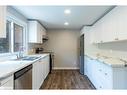 228A Cindy Lane, Essa Township, ON  - Indoor Photo Showing Kitchen With Double Sink 