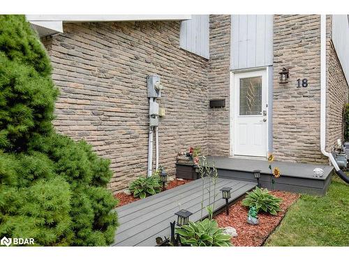 18 Christie Crescent, Barrie, ON - Outdoor With Deck Patio Veranda