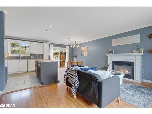 204 Margaret Street, Stayner, ON - Indoor Photo Showing Other Room With Fireplace