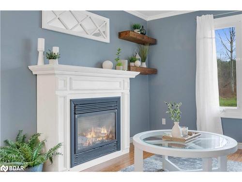 204 Margaret Street, Stayner, ON - Indoor With Fireplace