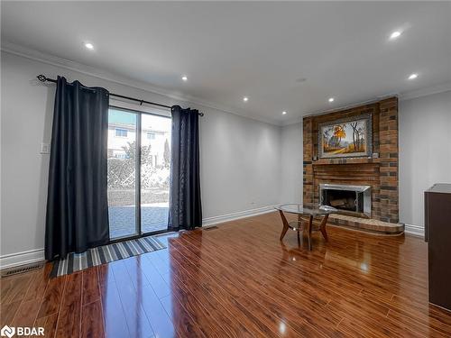 184 Vodden Street, Brampton, ON - Indoor With Fireplace