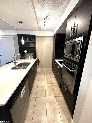 3112/3114-9 Harbour Street E, Collingwood, ON - Indoor Photo Showing Kitchen With Double Sink