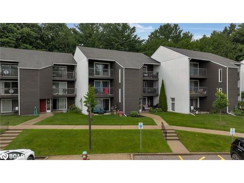 303-1102 Horseshoe Valley Road W, Horseshoe Valley, ON - Outdoor With Balcony With Facade