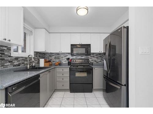 8 Ridwell Street, Barrie, ON - Indoor Photo Showing Kitchen With Double Sink