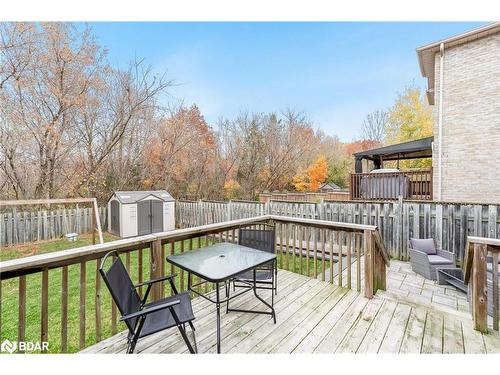 121 Nicholson Drive, Barrie, ON - Outdoor With Deck Patio Veranda With Exterior