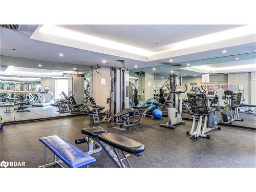 1401-150 Dunlop Street E, Barrie, ON - Indoor Photo Showing Gym Room