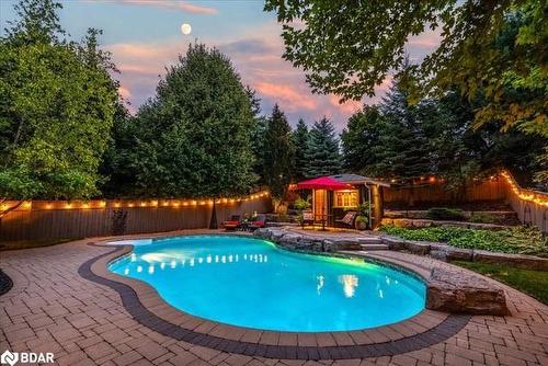 15 Cityview Circle, Barrie, ON - Outdoor With In Ground Pool With Deck Patio Veranda With Backyard