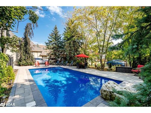 60 High Street, Barrie, ON - Outdoor With In Ground Pool With Backyard