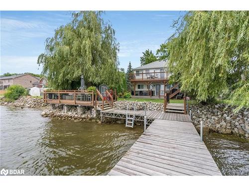 282 Robins Point Road, Tay, ON - Outdoor With Body Of Water With Deck Patio Veranda