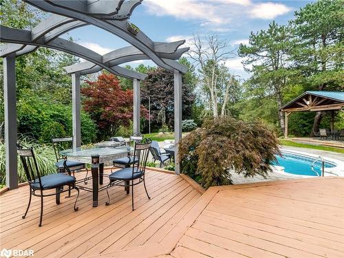 355 Golf Links Road, Ancaster, ON - Outdoor With In Ground Pool With Deck Patio Veranda With Exterior