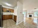 509 Mariner Drive, Waterloo, ON  - Indoor Photo Showing Kitchen With Fireplace 