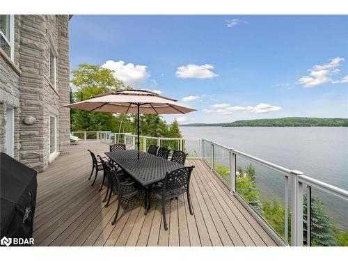 1616 Twelve Mile Lake Road, Minden, ON - Outdoor With Body Of Water With Deck Patio Veranda