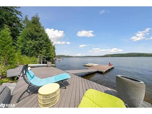 1616 Twelve Mile Lake Road, Minden, ON - Outdoor With Body Of Water With Deck Patio Veranda With View