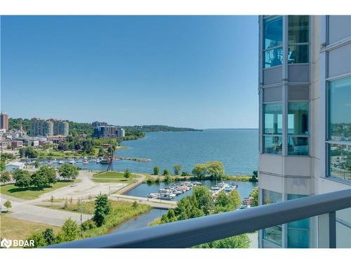 1210-6 Toronto Street, Barrie, ON - Outdoor With Body Of Water With Balcony With View