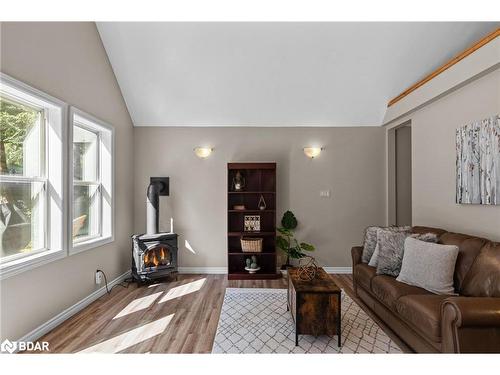 1150 Whites Road, Port Carling, ON - Indoor Photo Showing Living Room With Fireplace