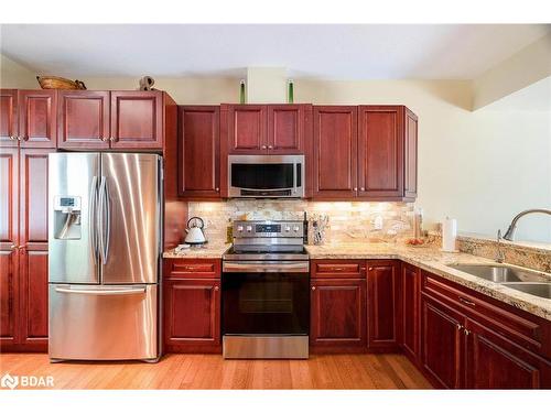 52 Drummond Drive, Penetanguishene, ON - Indoor Photo Showing Kitchen With Double Sink