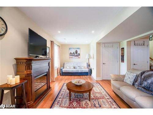 52 Drummond Drive, Penetanguishene, ON - Indoor Photo Showing Living Room With Fireplace